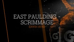East Paulding - Scrimmage