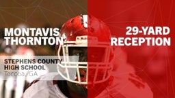 29-yard Reception vs Hart County 