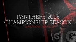 Panthers 2016  Championship Season 