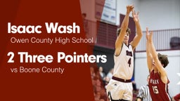 2 Three Pointers vs Boone County 