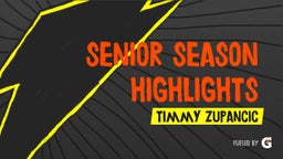 Senior season highlights 
