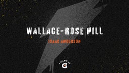 Isaac Anderson's highlights Wallace-Rose Hill