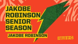 Jakobe Robinson Senior season 