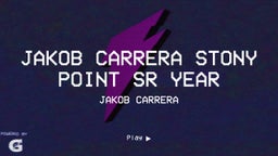 Jakob Carrera's highlights Jakob Carrera Stony Point Sr Year