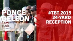 #TBT 2015: 24-yard Reception vs Quince Orchard 
