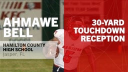 30-yard Touchdown Reception vs Lanier County