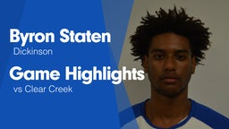 Game Highlights vs Clear Creek 