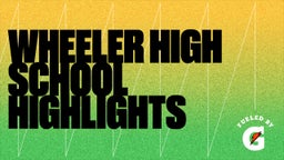 Justin Walton's highlights Wheeler High School Highlights 