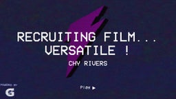 Recruiting Film... Versatile !