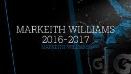 Markeith Williams 2016-2017