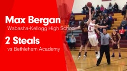 2 Steals vs Bethlehem Academy 