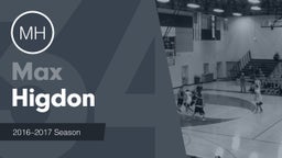 Season Recap: Max Higdon 2016-2017