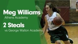 2 Steals vs George Walton Academy 