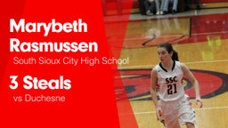 3 Steals vs Duchesne