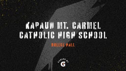 Breece Hall's highlights Kapaun Mt. Carmel Catholic High School