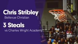 3 Steals vs Charles Wright Academy 