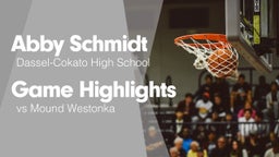 Game Highlights vs Mound Westonka