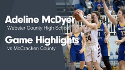 Game Highlights vs McCracken County 