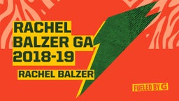 Rachel Balzer GA 2018-19