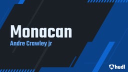 Andre Crawley jr's highlights Monacan