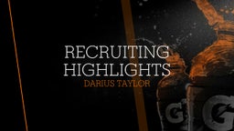 Recruiting Highlights 