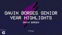Gavin Borges Senior Year Highlights
