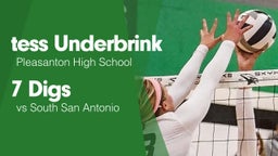 7 Digs vs South San Antonio