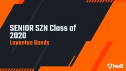SENIOR SZN  Class of 2020