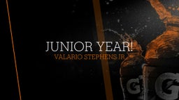 Junior Year!