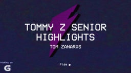 Tommy Z senior highlights