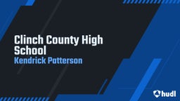 Kendrick Patterson's highlights Clinch County High School