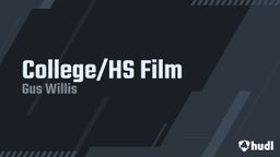 College/HS Film