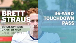 36-yard Touchdown Pass vs South Miami Senior 