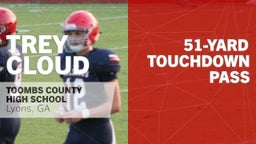 51-yard Touchdown Pass vs Bacon County 