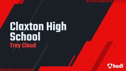 Trey Cloud's highlights Claxton High School