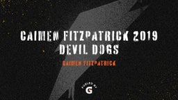 Caimen Fitzpatrick 2019 devil dogs