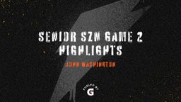 Senior  szn Game 2 highlights 
