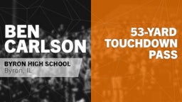53-yard Touchdown Pass vs Princeton 