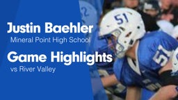 Game Highlights vs River Valley 