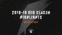 2018-19 Mid season highlights 
