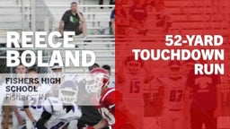 52-yard Touchdown Run vs Lawrence North