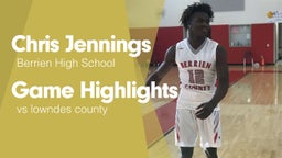 Game Highlights vs lowndes county