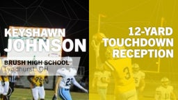 12-yard Touchdown Reception vs Chardon 