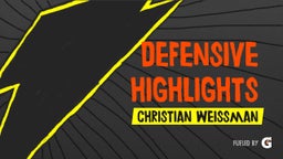 Defensive Highlights