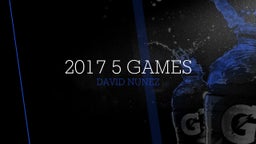 2017 5 games