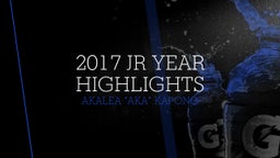 2017 Jr Year Highlights 