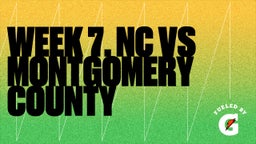 William Jeffries's highlights Week 7, NC vs Montgomery County
