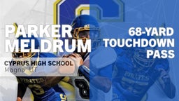 68-yard Touchdown Pass vs Taylorsville 