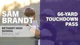 66-yard Touchdown Pass vs Tecumseh 