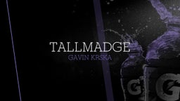 Gavin Krska's highlights Tallmadge